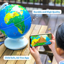 PlayShifu Globe for Children – Orboot Earth: Interactive Kids Globe with 1000+ Facts on Animals, Places & Monuments | Tech-Powered Learning Toy & STEM Gift for Kids Ages 4–10 by TinyTreasures Baby Boutique