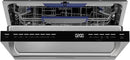 Empava 24 Inch Built-in Dishwasher, Stainless Steel Tub, 15 Place Settings 8 Wash Cycles, 3 Racks, Dual-Dry System, Top Control, 45 dB Ultra Quiet, Energy Star & UL Certified by CozyNest Decor