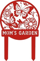 Personalized Butterfly Garden Metal Sign with Stake, Custom Address Plaque Yard Name Sign, Farmhouse Decorations by CozyNest Decor