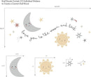 Bedtime Originals Little Star Celestial Moon & Stars Wall Decal/Stickers by TinyTreasures Baby Boutique