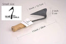 HandPlowHoe Gardentool with Safety Cover for Easy Gardening, Weeding and Farming Made by Korean Master Blacksmith (Small) by GreenHaven Gardens