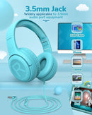 Toddler Kids Headphones Wired - Headphones for Kids Volume Limit 85/94dB Headset 3.5mm Jack Adjustable Foldable Headsets for Girls Boys Children Teens Pad Smartphones School by TinyTreasures Baby Boutique