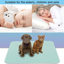 Absorbent Bed Pads for Incontinence - Washable, Reusable, 4-Layer Waterproof Mattress Protectors (36x38 Inch - 4 Pack) by TinyTreasures Baby Boutique