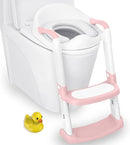 JASSONE® Potty Training Seat, Toddler Step Stool, 2 in 1 Potty Training Toilet for Kids, Baby Seat with Splash Guard and Anti-Slip Pad for Boys Girls Potty Training, BabyPink by TinyTreasures Baby Boutique