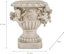 Cherub Angel Planters, Cherub Planter Flower Pots with Drain Hole for All House Plants, Patio Yard Decor, Polyresin, 8.46" H by GreenHaven Gardens