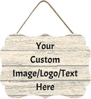 Personalized Custom Wooden Signs with Any Text Name for Home Door Man Cave Bar Family Farmhouse Decorative Home Kitchen Rustic Wall Decor by CozyNest Decor