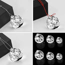MerryNine 6 Pcs Clear Crystal Ball Prism Sun Shine Catcher Rainbow Pendants Maker, Hanging Crystals Prisms for Windows, for Feng Shui (30mm/40mm/50mm 6Pack) by GreenHaven Gardens