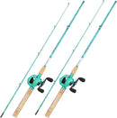 Sougayilang Fishing Rod and Reel Combo, 2-Piece 5-Foot 6-Inch Graphite & Fiberglass Rod, Durable and Strong, Quickset Anti-Reverse Fishing Reel (1Pack/2Pack) by TinyTreasures Baby Boutique