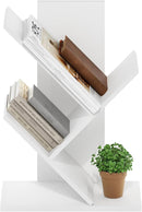 Furinno Tree Bookshelf 3-Tier Floor Standing Tree Bookcase, White by TinyTreasures Baby Boutique