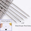 18PCS Kabob Skewers Flat Metal BBQ Barbecue Skewer 14" Long Stainless Steel Shish Kebob Sticks Wide Reusable Grilling Skewers Set for Meat Shrimp Chicken Vegetable, 18 Pack by GreenHaven Gardens