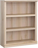 Sauder Miscellaneous Storage 3-Shelf Display Bookcase, Pacific Maple Finish by CozyNest Decor