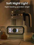 GROWNSY Baby Instant Warmer, Glass Water Boiler with Accurate Temperature Control for Formula, Coffee and Tea, 1.3 Liter Electric Kettle with LCD Display and Timer by TinyTreasures Baby Boutique