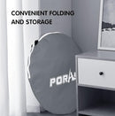 Porayhut Portable Baby Crib Net Safety Mesh Tent,Pop up Infant Mosquito Net, See Through Canopy Netting Cover for Baby&Toddler to Keep Baby from Climbing Out. by TinyTreasures Baby Boutique