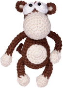 Wizardi Amigurumi DIY Crochet Kit - Monkey F07N8-M56 by TinyTreasures Baby Boutique
