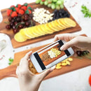 AIDEA Wood Cutting Board with Handle, Cheese Board Chartuterie Board for Kitchen, Party 17" LenghtX6"Height (2 Pack) by CozyNest Decor