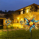 VEWOGARDEN Garden Solar Wind Spinner, Sun Outdoor Metal Wind Sculpture Yard Art Decor for Patio, Lawn & Garden by GreenHaven Gardens