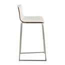 Mason Mara - Contemporary Fixed Height Barstool (Set of 2) by HouseOfZazla