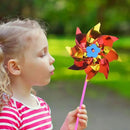 50pcs Plastic Rainbow Pinwheel,Windmill Party Pinwheels DIY Pinwheels Set for Kids Toy Garden Lawn Party Decor (50) by GreenHaven Gardens