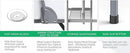 Portable Folding Ice Cooler Table with Skirt & Drain & Shelving, Outdoor Foldable Drink Ice Table with Storage for Camping, Picnics, BBQ & Parties, by GreenHaven Gardens