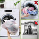 Large Mesh Laundry Bags, 2 Pack 35 in x 27 in Washable Fine Net Washing Machine Bags for Delicates, Blankets, Comforters, Bedding, Clothing, Toys, Pet Items by TinyTreasures Baby Boutique