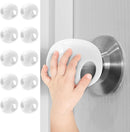 Child Safety Door Knob Covers Reusable Baby Proof Door Knob Locks Baby Proof Door Handle Protector for Kids Universal Fit Easy Grip Lockable Design No Tools Needed (10 Pcs) by TinyTreasures Baby Boutique