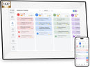 15.6" Digital Calendar Wall Planner,Touchscreen Interactive Display for Family Schedules, Achievement Rewards, Meal Planning,Digital Picture Frame, FHD 1080p Wall-Mountable Home Hub by TinyTreasures Baby Boutique