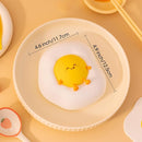 Fried Egg Night Light for Toddler, Kids, Baby, Nursery Warm Ambient Lamp for Snoothing, Sleeping Companion, Auto Off 30Min Timer, Rechargeable Battry Cordless, Soft Silicone Skin by TinyTreasures Baby Boutique