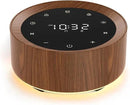 White Noise Sound Machine Alarm Clock 7 Color Night Light Sound Machine for Adult/Baby 20 Soothing Sound 31 Level Volume 6 Level Screen Brightness 5 Timer Set Memory Function Touch Control Wood Grain by CozyNest Decor