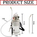 Hand Pump Sprayer Stainless Steel Sprayer for Indoor and Outdoor 1.5 Gallon Sprayer 16 in Wand 3.3 FT Hose by GreenHaven Gardens