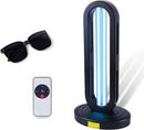 UV Light Sanitizer with Ozone,Ultraviolet Light Sanitizer for Room,UVO Lamp with Remote Control,Home Disinfection Device,15/30/60 Minutes Timer by CozyNest Decor