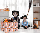 HIYAGON Rectangular Halloween Basket for Boys and Girls Kids Trick or Treat Pumpkin Basket for Halloween Parties Cute Storage Bin Organizer Box Room Decor(Pink Halloween) by TinyTreasures Baby Boutique