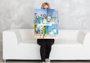 MUNDAZE Custom Collage Metal Poster, Personalized Photo Prints with Text, Glossy Aluminum, Customize with Your Own Pictures, Great Gift for Family, Friends, Ships From USA 18.75" X 15" by TinyTreasures Baby Boutique
