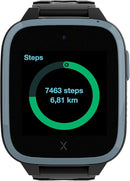 XPLORA XGO 3 - Watch Phone for Children (4G) - Calls, Messages, Kids School Mode, SOS Function, GPS Location, Camera and Pedometer – (Subscription Required) (Black) by TinyTreasures Baby Boutique