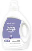 Amazon Basics Concentrated Liquid Laundry Detergent, Lavender, 110 loads, 82.5 Fl Oz (Previously Solimo) by TinyTreasures Baby Boutique