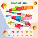 Baby Bath Toys for Toddler 1-3 3-5, Bathtub Shower Building Duck Toy, 43 PCS Slide Blocks Marble Run Toys for Kids 1 2 3 4 5 Years Old Toddler Boys and Girls by TinyTreasures Baby Boutique