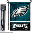 WinCraft Philadelphia Eagles Garden Flag with Stand Holder by GreenHaven Gardens