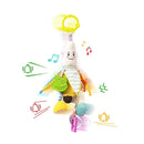 Jollybaby Stroller Rattle Toys for Car Seat Parm, Fruit Plush Hanging Infant Crib Bed Travel Activity Ring Bell with Crinkle, Squeaky & Teether for Boys Girls(Banana) by TinyTreasures Baby Boutique
