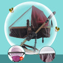 Durable Baby Mosquito Net (2 Pack) - Perfect Bug Net for Strollers, Bassinets, Cradles, Playards, Pack N Plays and Portable Mini Crib (Coffee) by TinyTreasures Baby Boutique