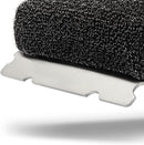 BBQ-AID Bristle Free Grill Brush and Scraper for Barbecue - Extended Large Wooden Handle With Replaceable Head - No Scratch BBQ Cleaning Accessories for Outdoor Grills by GreenHaven Gardens