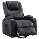 Macklin - Power Lift Massage Recliner With Heat And Dual Cupholders by HouseOfZazla