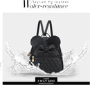 KL928 Girls Bowknot Polka Dot Cute Mini Backpack Small Daypacks Convertible Shoulder Bag Purse for Women by TinyTreasures Baby Boutique