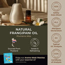 Gya Labs Frangipani Essential Oil for Diffuser - 0.34 Fl Oz - 100% Pure Natural Frangipani Oil for Skin, Face, Aromatherapy & Candle Making Scent by CozyNest Decor