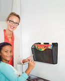 3 Pack 1-Tier Magnetic File Holder - No Drilling Installation File Organizer, Large Capacity Magnetic File Holder for Refrigerator, File Cabinets, Whiteboard, Office, Kitchen by CozyNest Decor