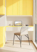 Dimoon 236''x17.7'' Yellow Peel and Stick Wallpaper Contact Paper Modern Self Adhesive Wall Paper Removable Renter Friendly Textured Solid Color Shelf Cabinet Vinyl Roll (236''x17.7'',Yellow) by GreenHaven Gardens