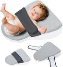 Baby Reflux Pillow for Infant Support Cushion,Pillow for Sleeping/Feeding, Soft Cotton Cover, Bedroom, Stroller, Detachable by TinyTreasures Baby Boutique