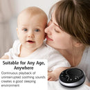 Sound Machine Loud White Noise Machine Nonstop Brown Noise Machine 30 Soothing Sounds for Baby Kids Adults Plug in Pink Noise Sleep Machine 36-Level Vol 4 Timer Memory Function for Home Travel Office by TinyTreasures Baby Boutique