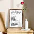Christian Wooden Framed Signs, Rustic Home Decor, Family Signs, Living Room Decor, Philippians 4:8 Sign, Framed Wall Plaque Sign 15 * 11.5 inches, Finally Brothers and Sisters by CozyNest Decor