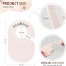 Baby Closet Dividers, Double Sided Nursery Clothes Size Separators for Newborn to 2T, Round, Neutral, 8 Pcs by TinyTreasures Baby Boutique