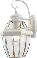 Livex Lighting 2151-03 Outdoor Lighting, 13" x 8.5" x 8.5", White by GreenHaven Gardens