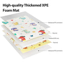 Baby Play Mat, 74 x 50 Inch Play Mat Perfect for Use Baby Playpen, Foldable Baby Foam Playmat for Floor, Portable Waterproof Activity PlayMats for Babies, Infants and Toddlers by TinyTreasures Baby Boutique